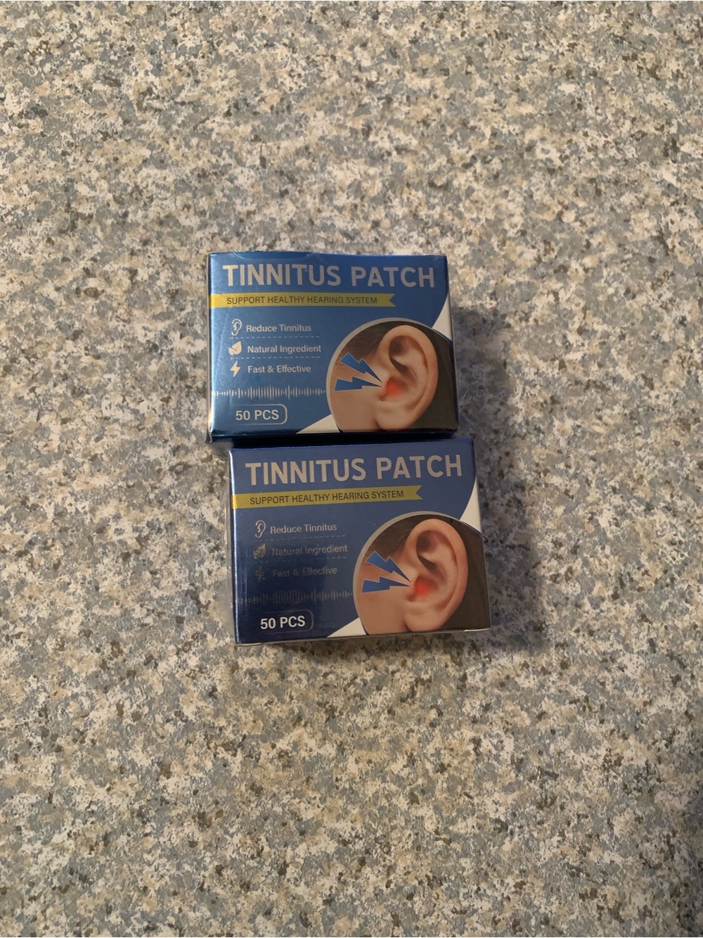 2 Tinnitus Patches Support Healthy System 100 pcs total exp 12-28